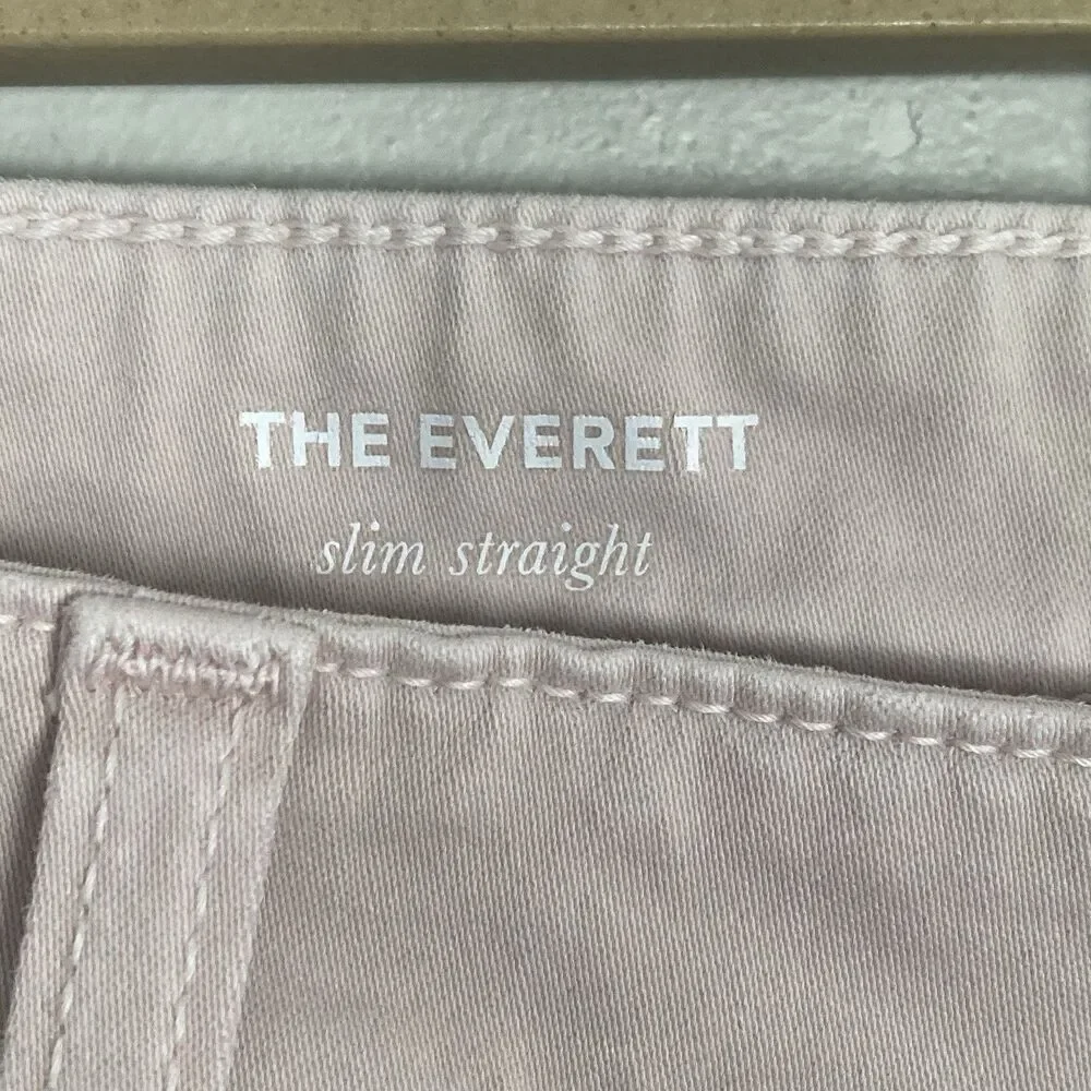 AG Adriano Goldschmied Pants Mens 33x32 Pink Everett SUD Sueded Preppy USA NEW